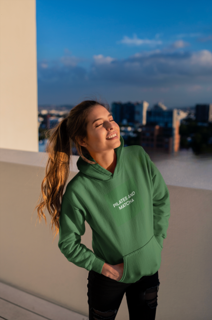 Pilates and Matcha Hoodie