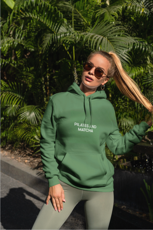 Pilates and Matcha Hoodie