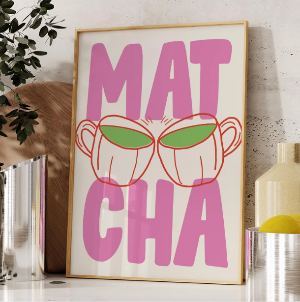 Matcha Wall Art
