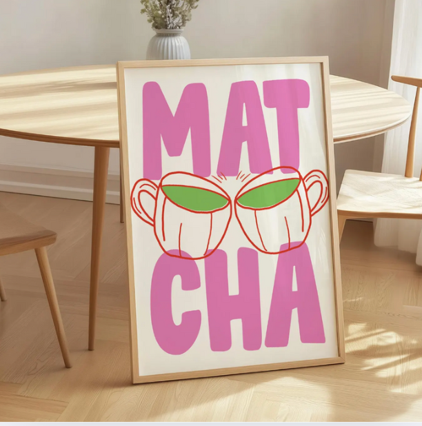 Matcha Wall Art