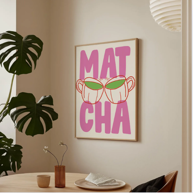 Matcha Wall Art